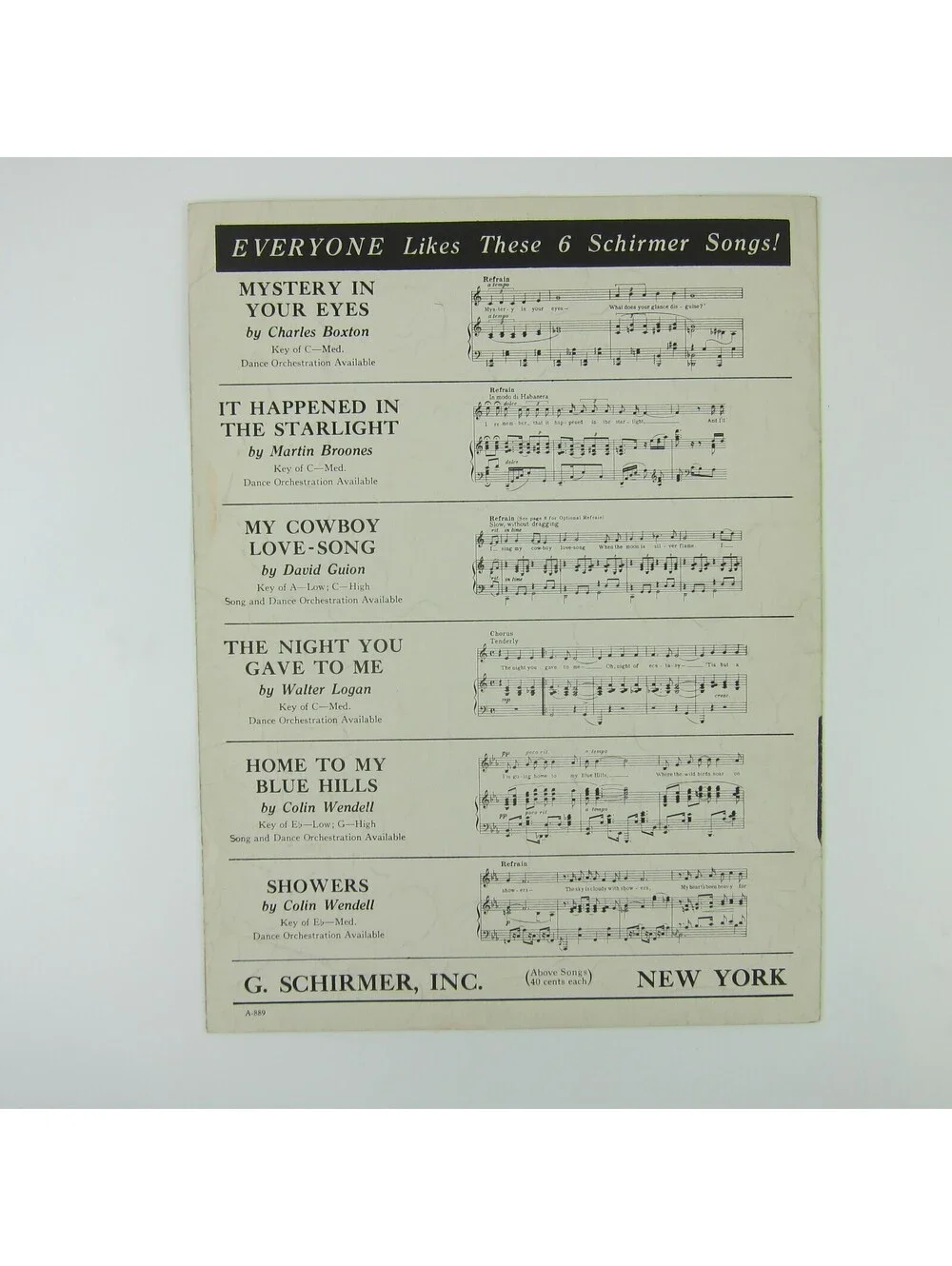 Sheet Music Will You Remember Maytime Jeanette McDonald Nelson Eddy Vintage 1937